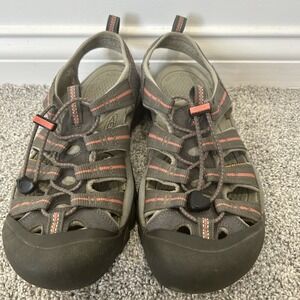 Keen Newport H2 Men's Size 8 Waterproof Hiking Sandals Shoes Gray Outdoor Sandal